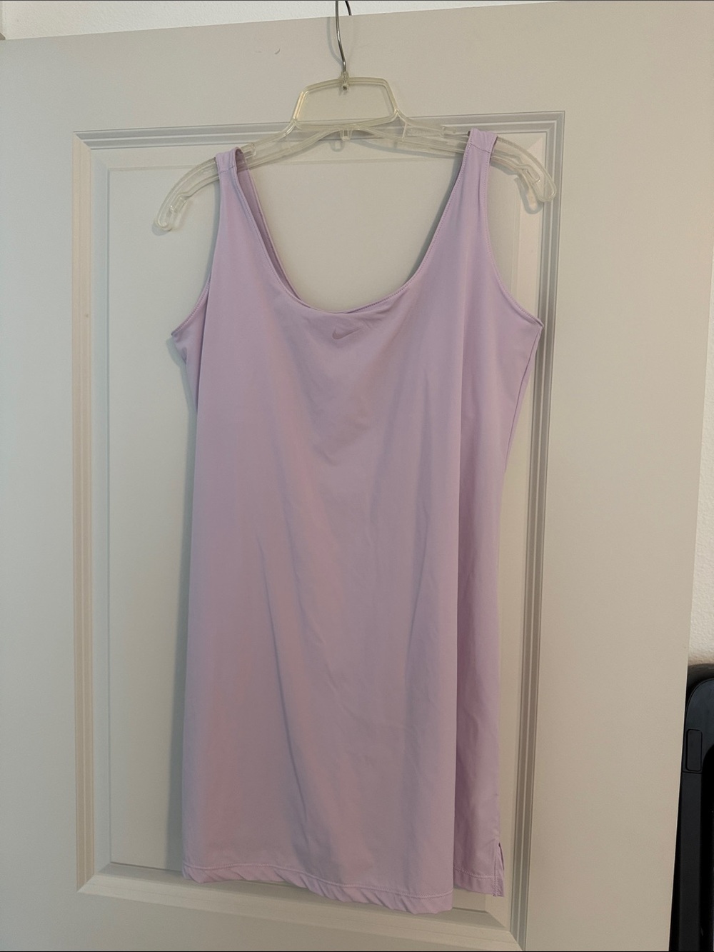 Nike Lavender Scoop-Neck Slip Dress